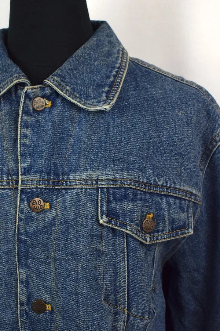 80s Big Mac Brand Customised Denim Jacket