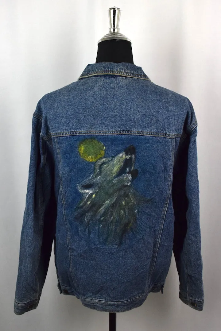 80s Big Mac Brand Customised Denim Jacket