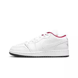 AIR JORDAN 1 LOW WHITE RED GS (YOUTH) 2022