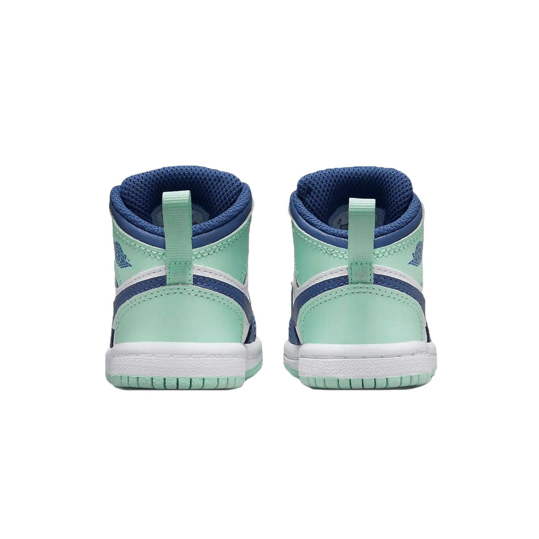 Air Jordan 1 Mid Blue Mint (Infant & Kids)