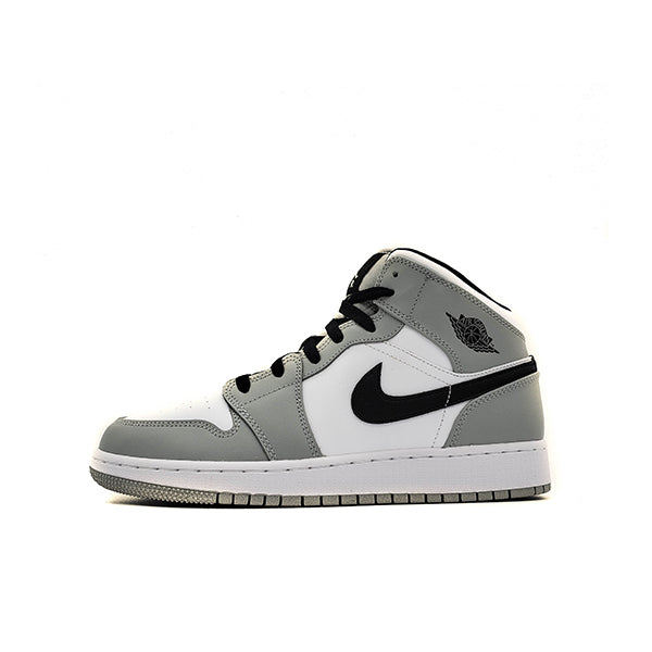 AIR JORDAN 1 MID GS (YOUTH) LIGHT SMOKE GREY 2020