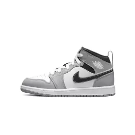 Air Jordan 1 Mid Light Smoke Grey Anthracite (Infant & Kids)