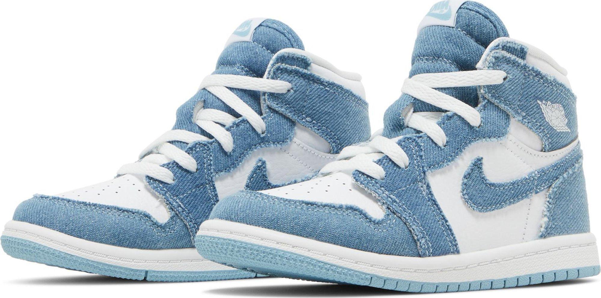 Air Jordan 1 Retro High OG Denim (Infant & Kids)