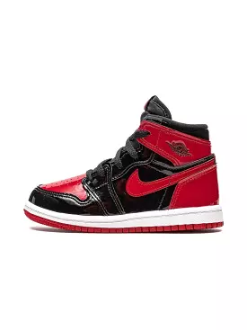 Air Jordan 1 Retro High OG Patent Bred  (Infant & Kids)