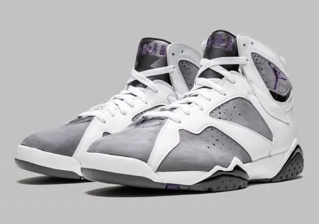 Air jordan 7 retro flint grey 2021 (big kids sizes)