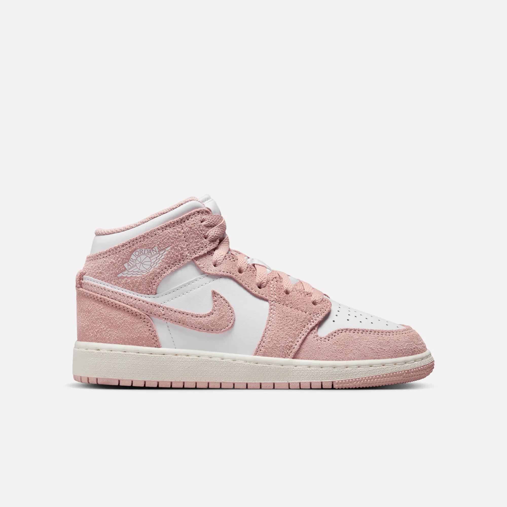 Air Jordan Big Kids' 1 Mid SE Legend Pink (GS)