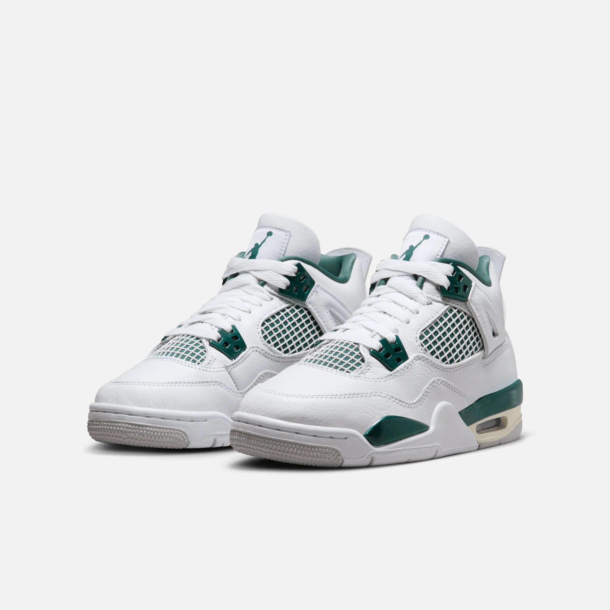 Air Jordan Big Kids' 4 Retro Oxidized Green (GS)