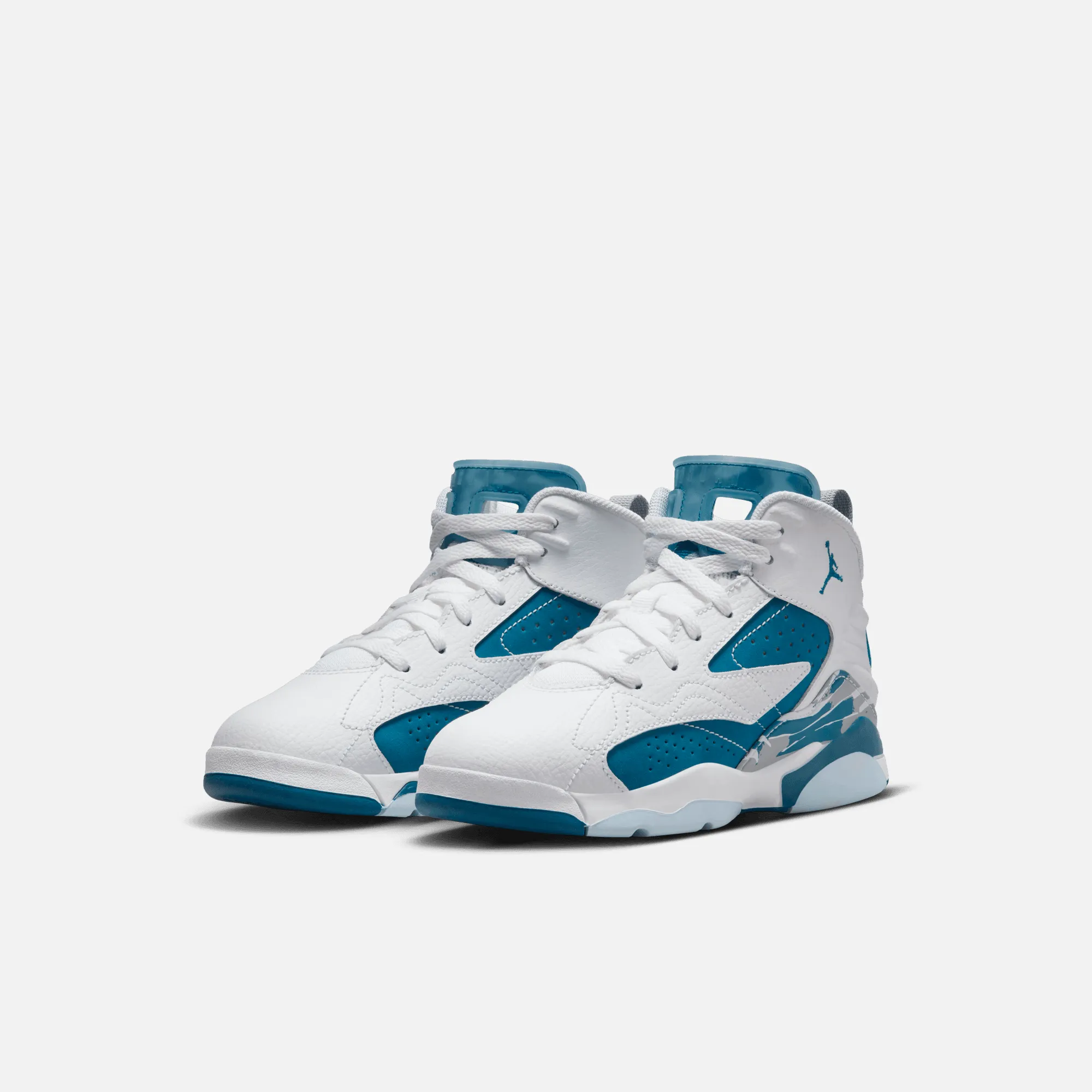 Air Jordan Kids' MVP White Industrial Blue (PS)