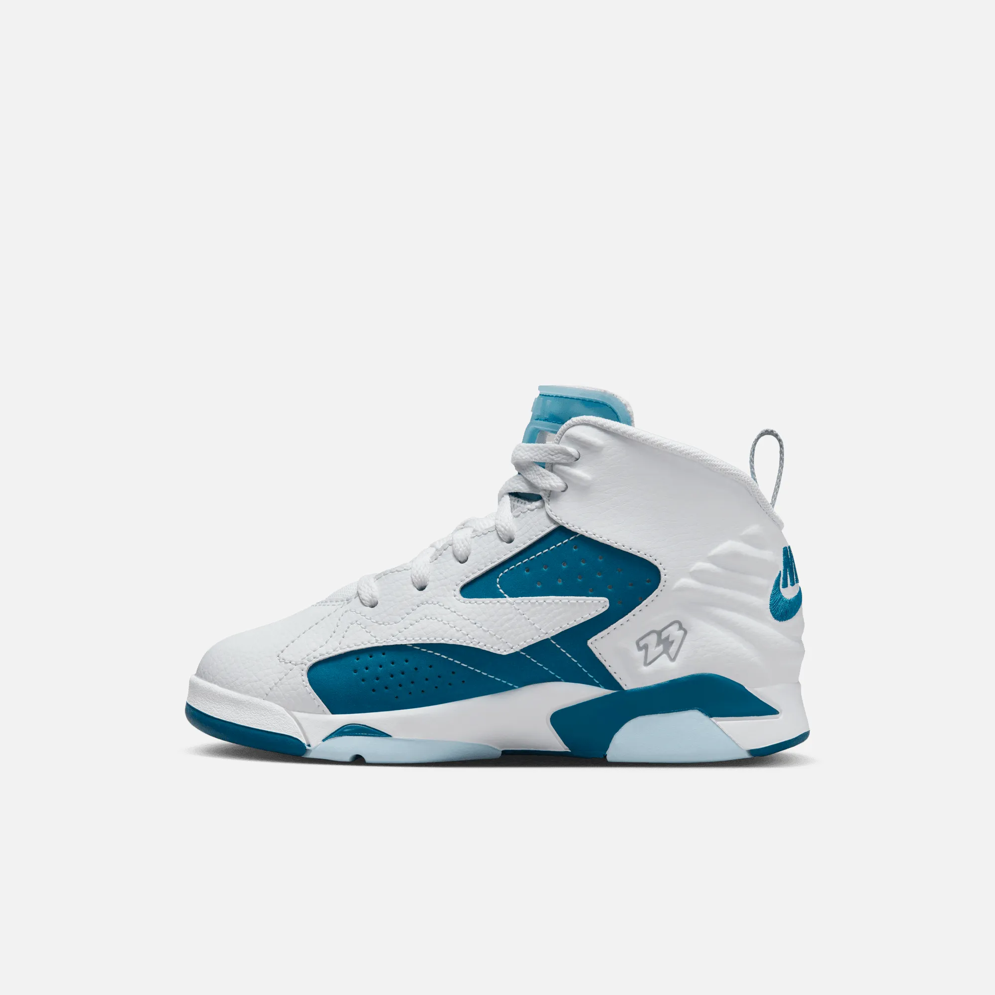 Air Jordan Kids' MVP White Industrial Blue (PS)