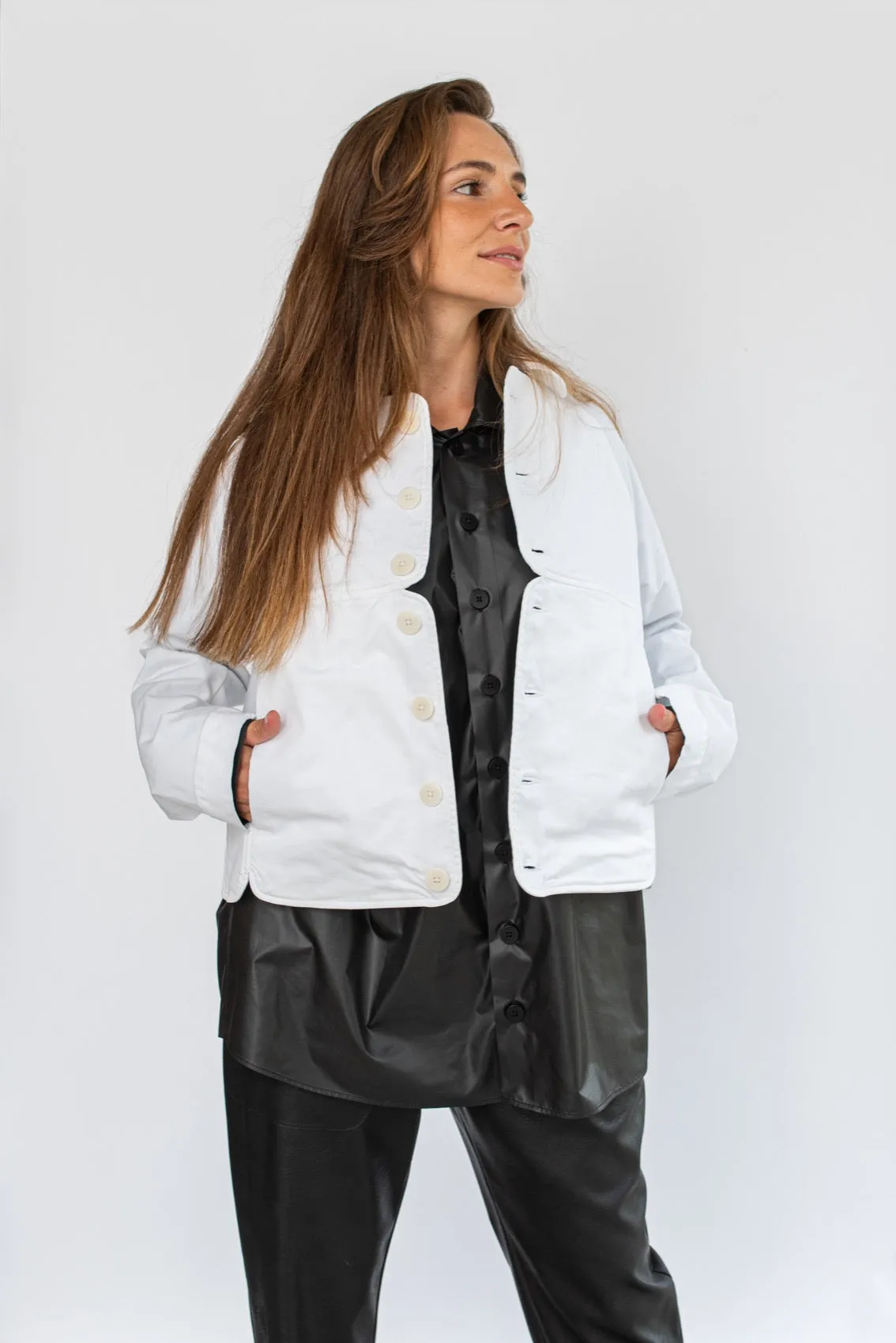 Almada Jacket | White