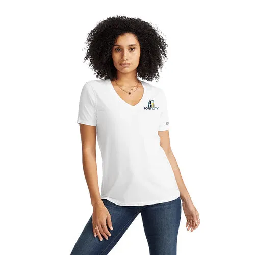 American Giant Ladies Classic Cotton V-Neck T-Shirt