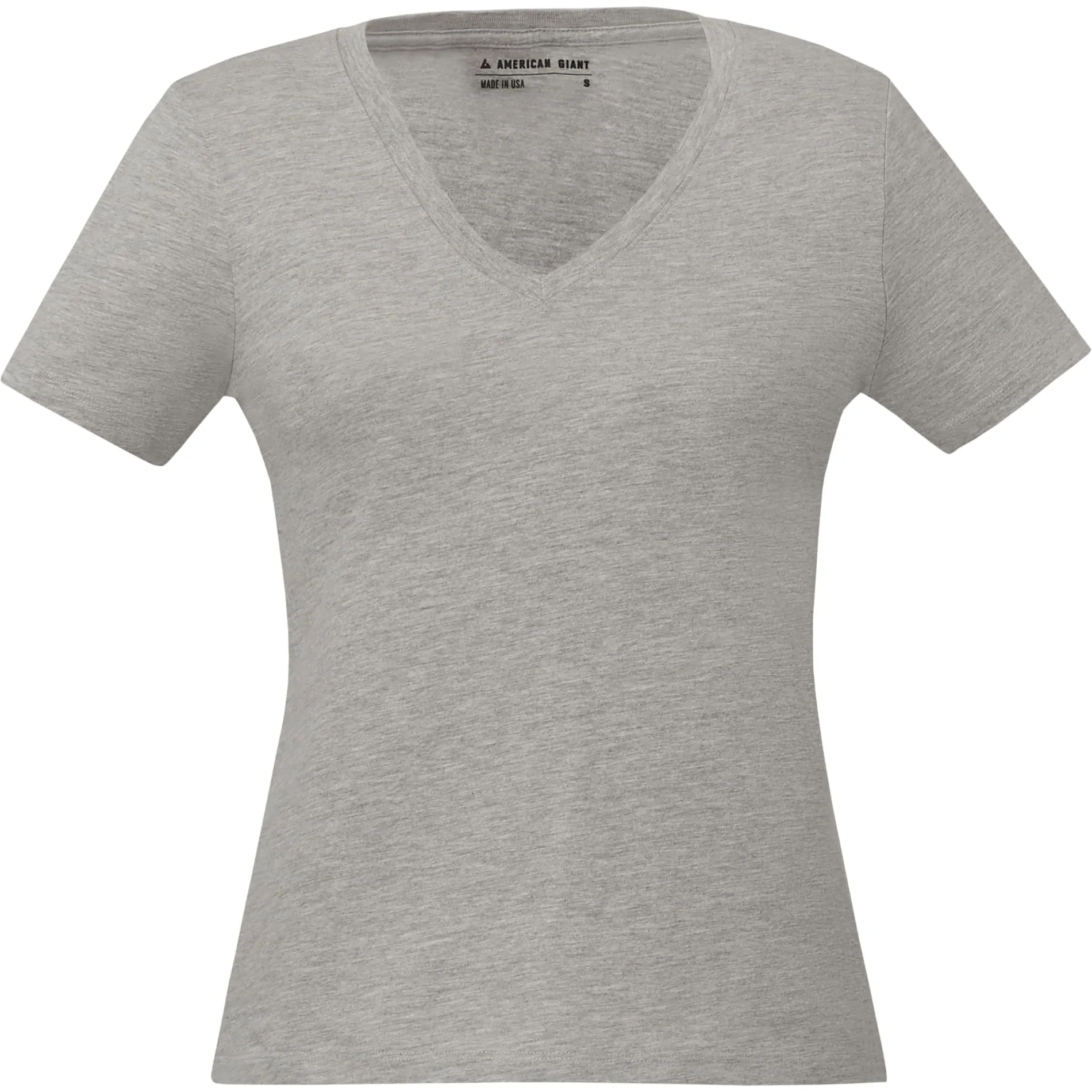 American Giant Ladies Classic Cotton V-Neck T-Shirt