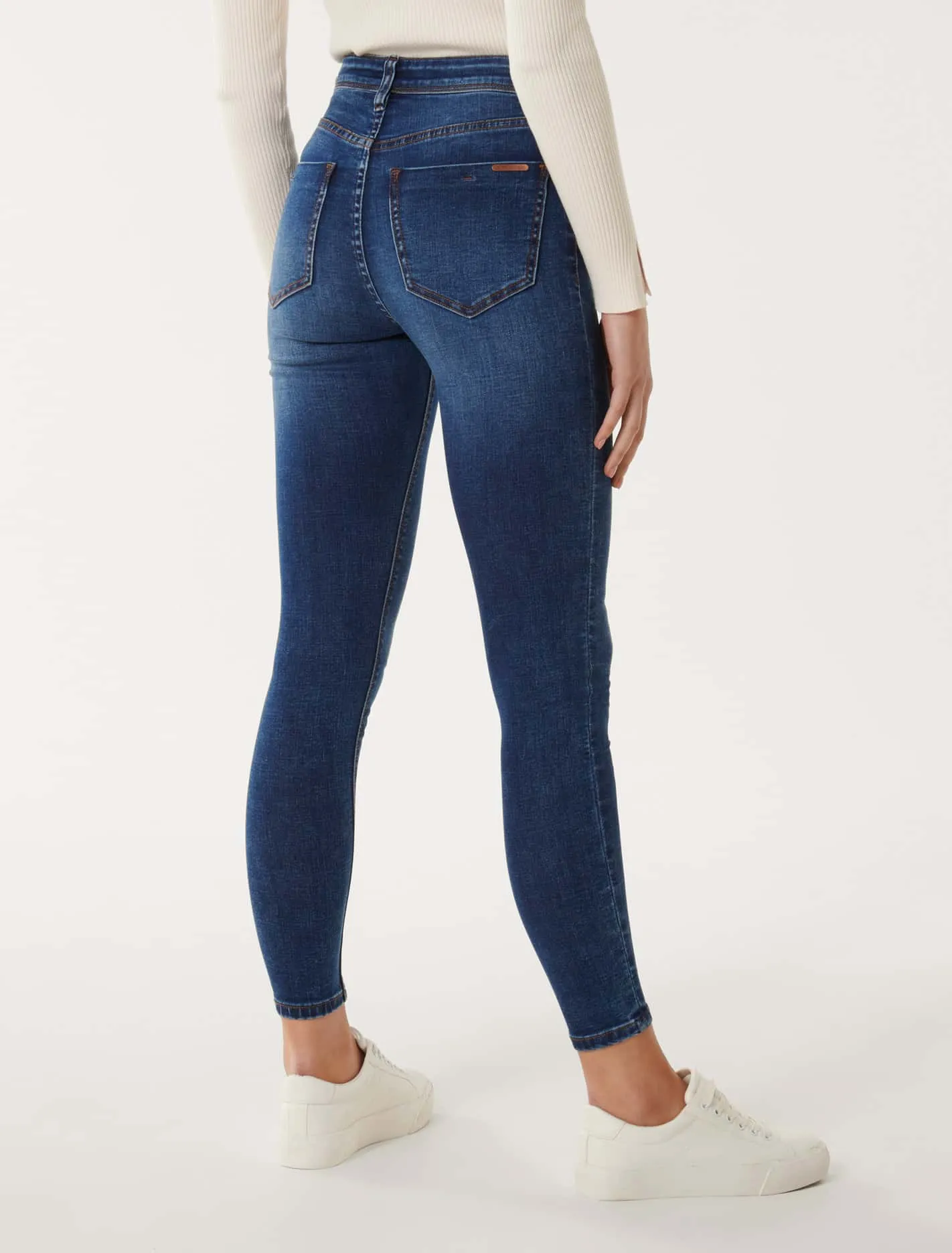 Ashley Mid-Rise Skinny Jeans