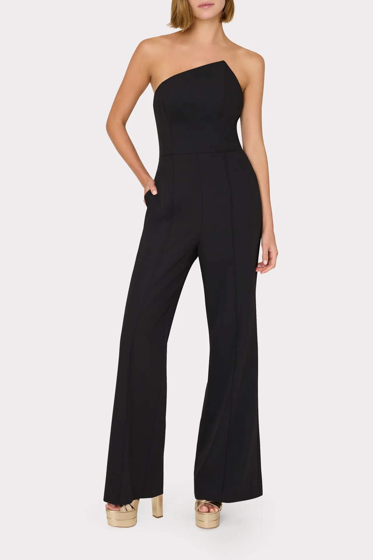 Atlas Cady One Shoulder Jumpsuit