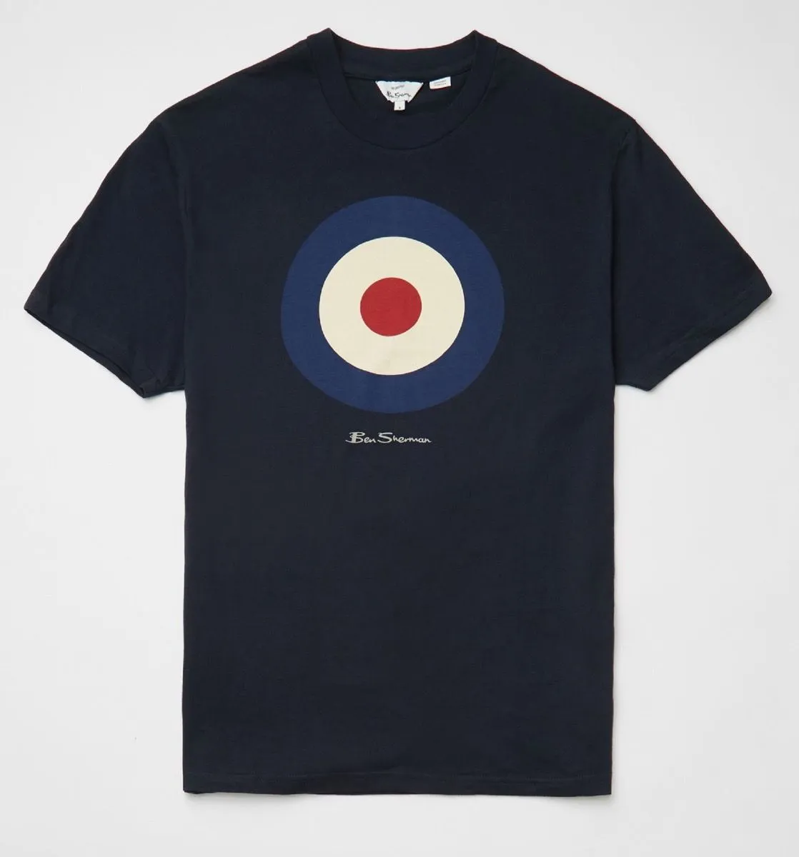 Ben Sherman Target Crew Neck T-Shirt Dark Navy