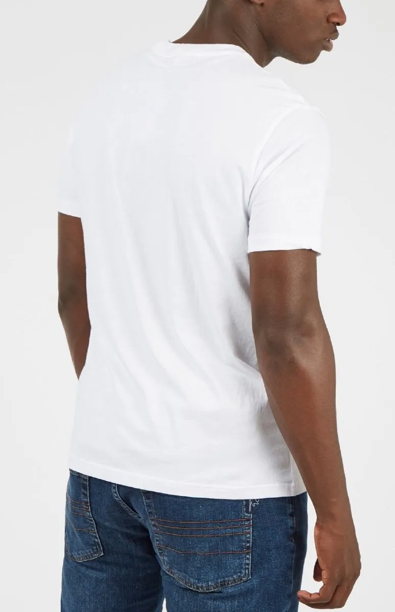 Ben Sherman Target Crew Neck T-Shirt White