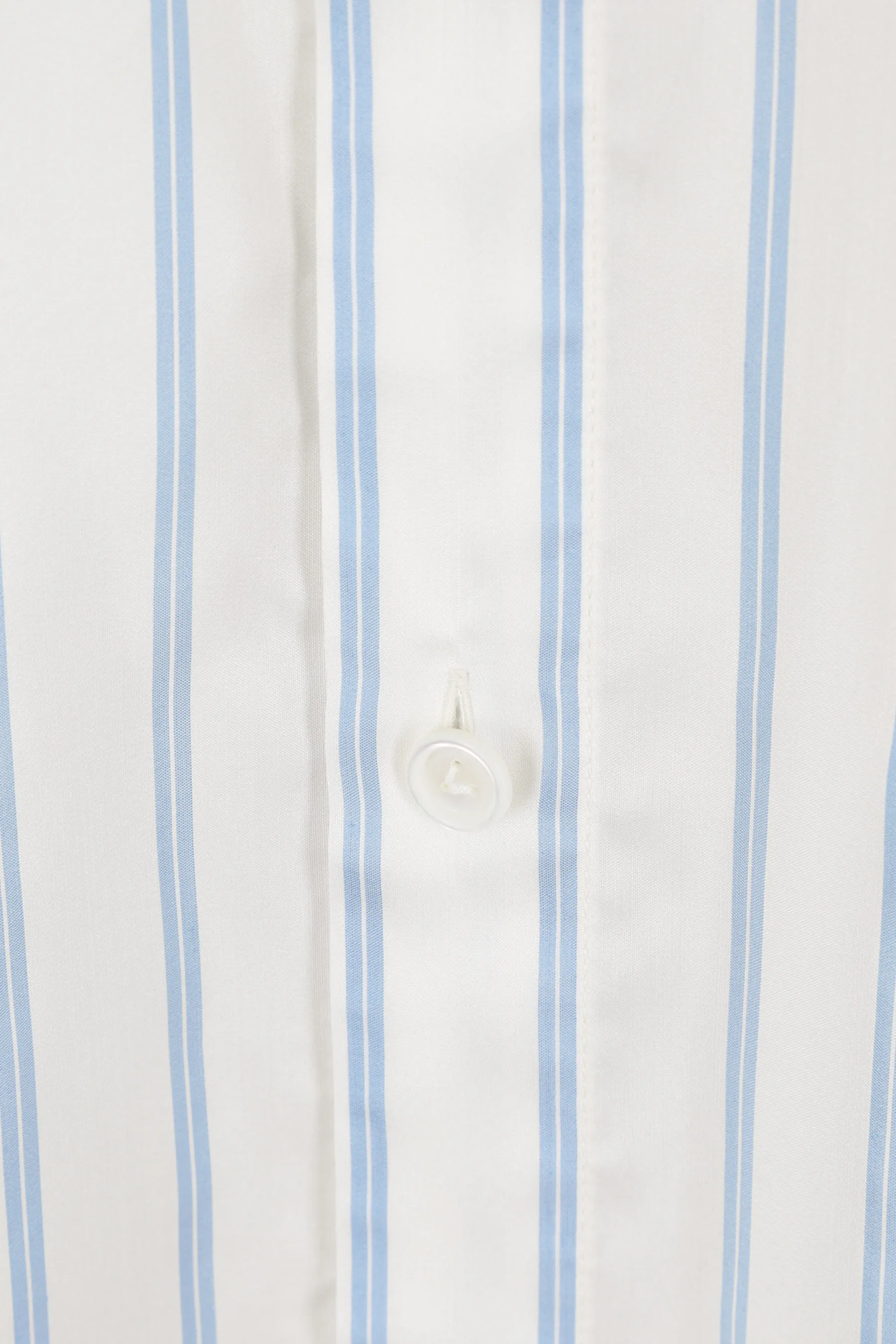 BOTTEGA VENETA  |Short-sleeved silk striped shirt