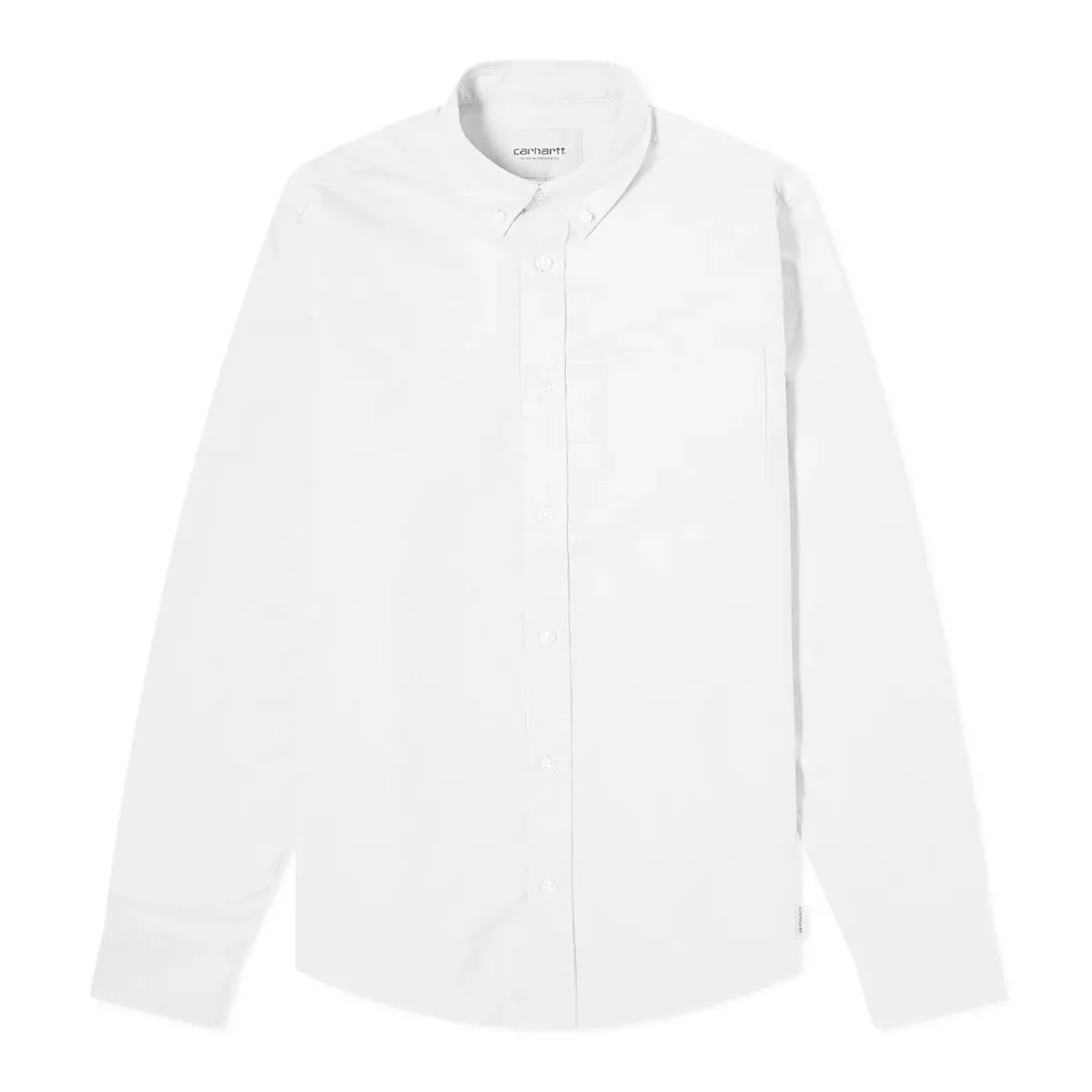 Button Down Pocket Shirt - White