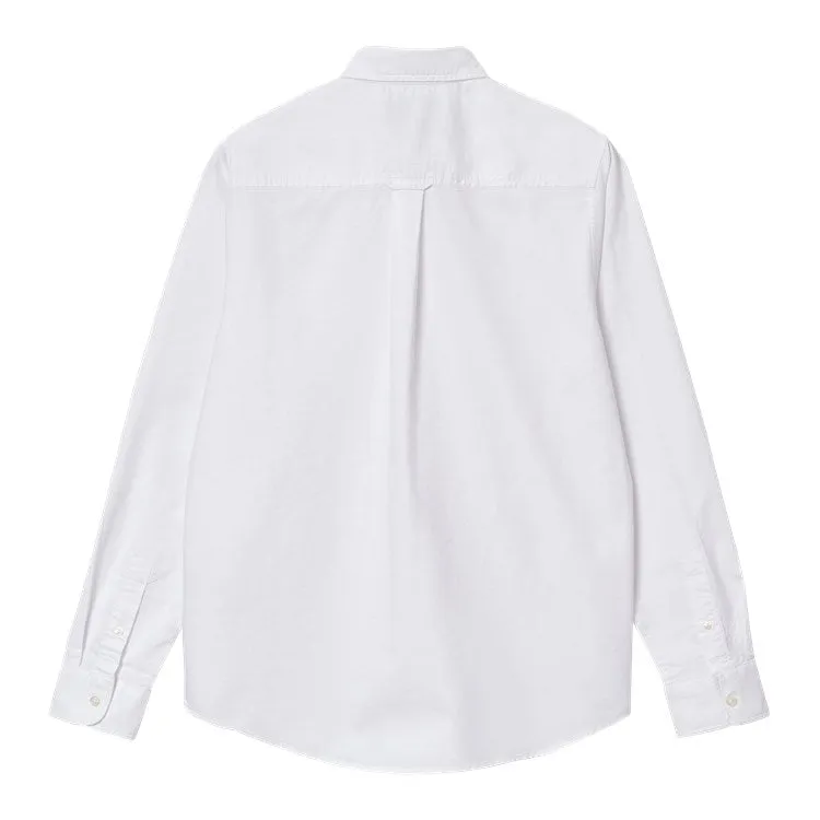 Button Down Pocket Shirt - White