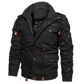 Buy Multi-Pocket Tactical Gothic Jacket - Jackets for Men 00023 | Kilt and Jacks