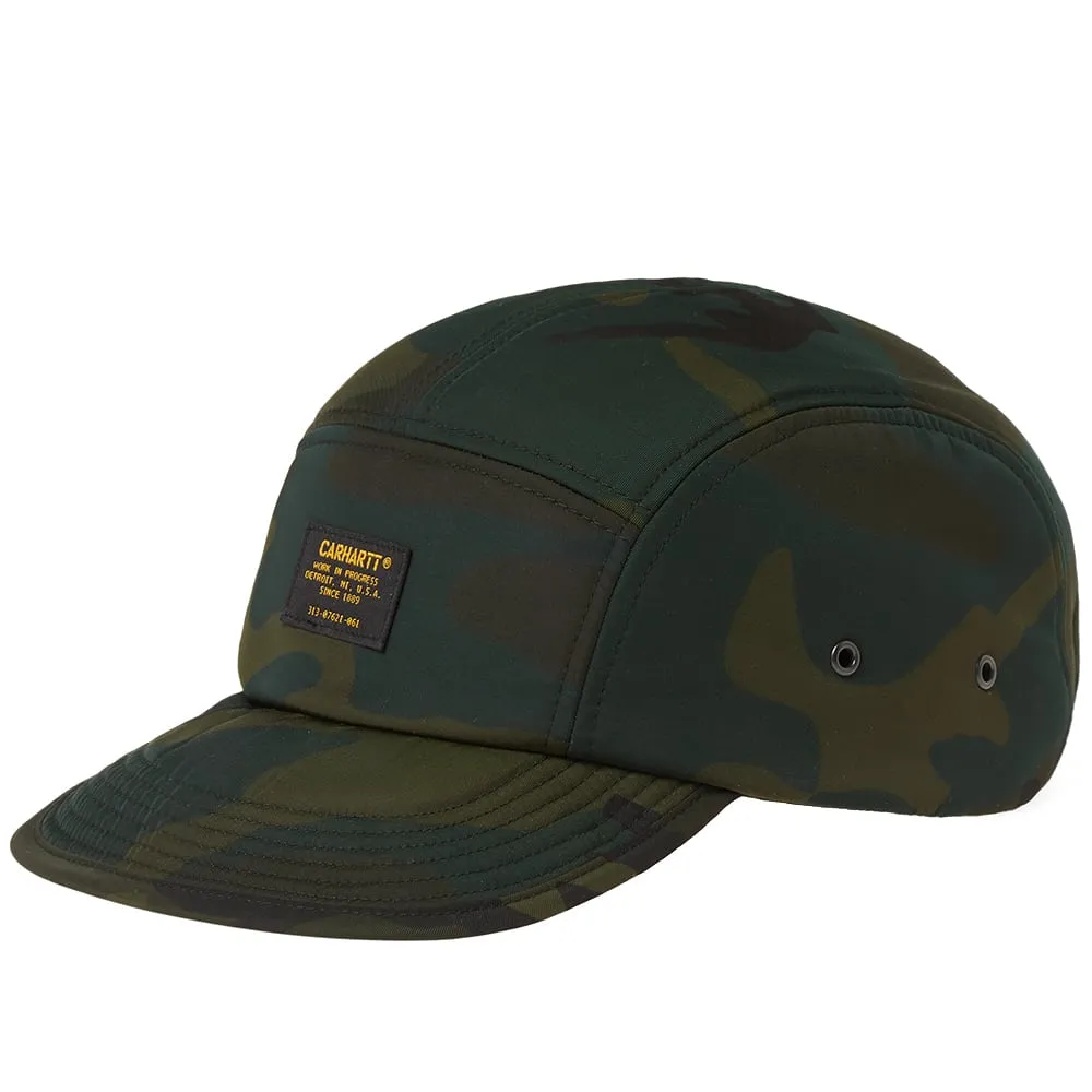 Carhartt WIP Military Logo CapCamo Green