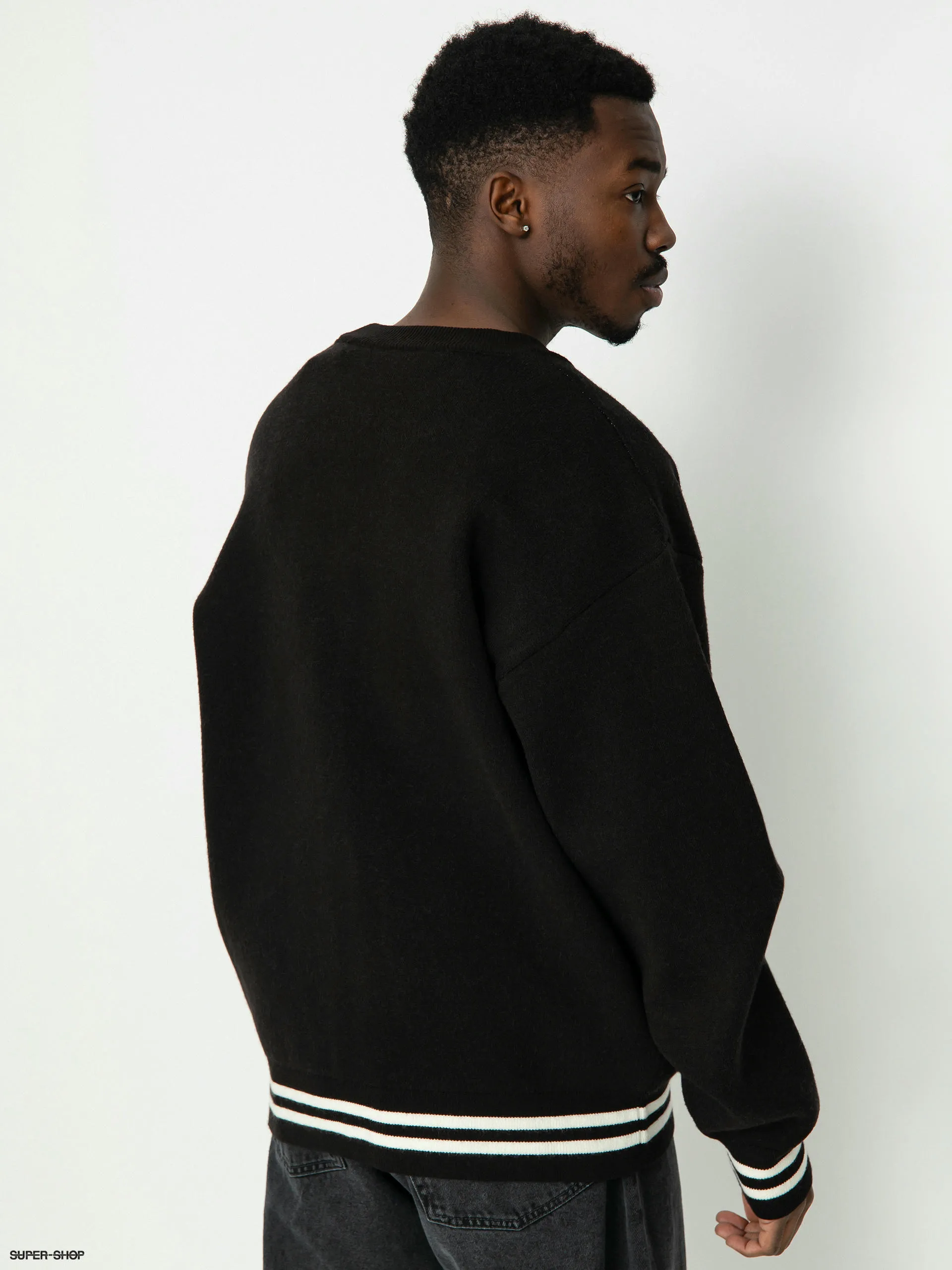 Carhartt WIP Onyx Cardigan Sweater (black/wax)