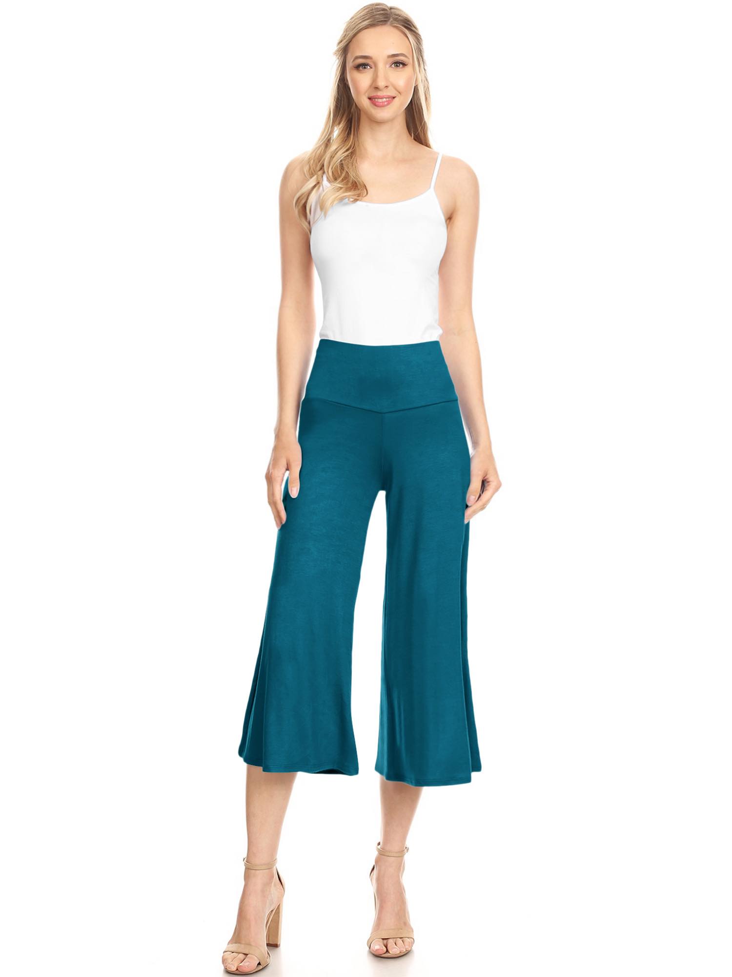 Cropped Wide Leg Lounge Pant