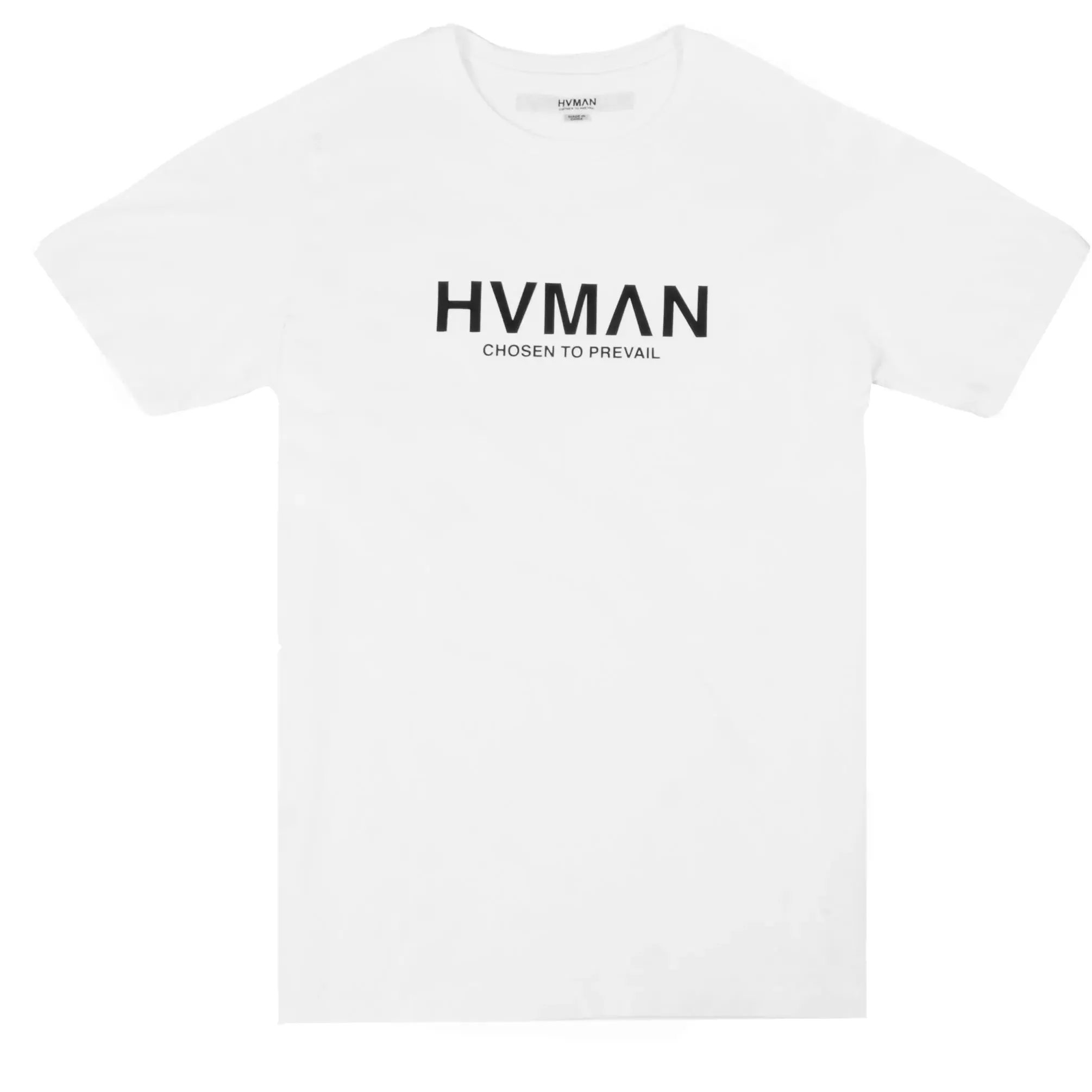 Cult Of Individuality Basic Logo 'HVMAN' White T-Shirt