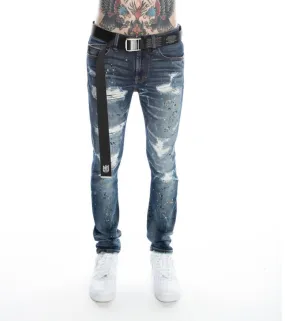 Cult Of Individuality Drip Skinny Stretch Denim