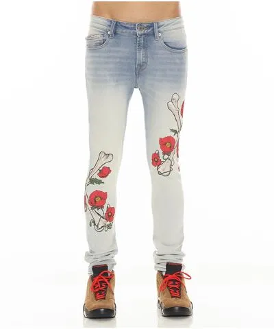 Cult of Individuality PUNK SUPER SKINNY IN POPPY