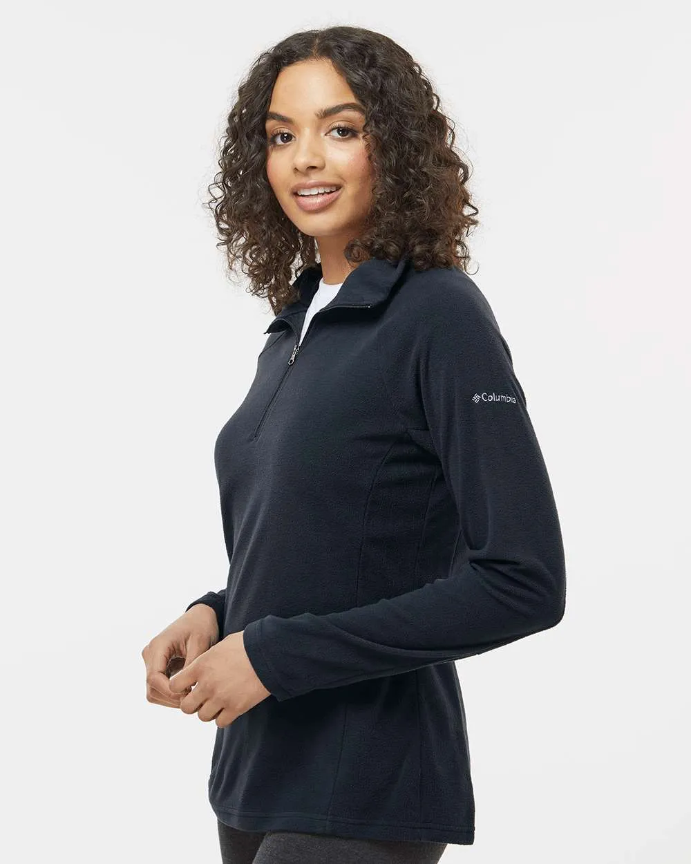 Custom Embroidery - Columbia - Women's Glacial IV Half-Zip Fleece Pullover - 180220