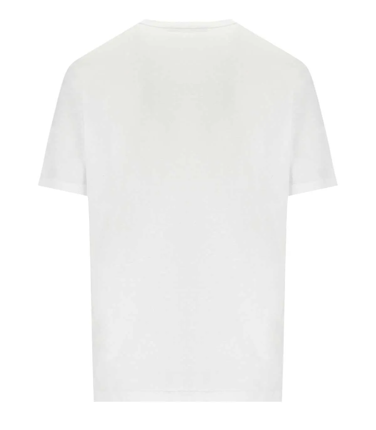 D SQUARED2  |DSQUARED2 DSQUARED2 REGULAR FIT WHITE LIGHT BLUE T-SHIRT