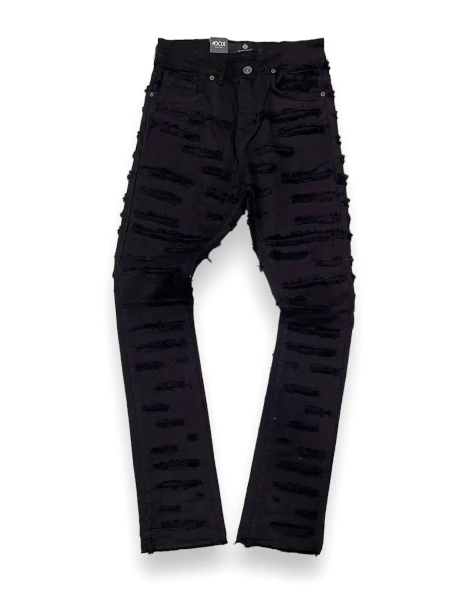 Debris Stacked Denim Jean