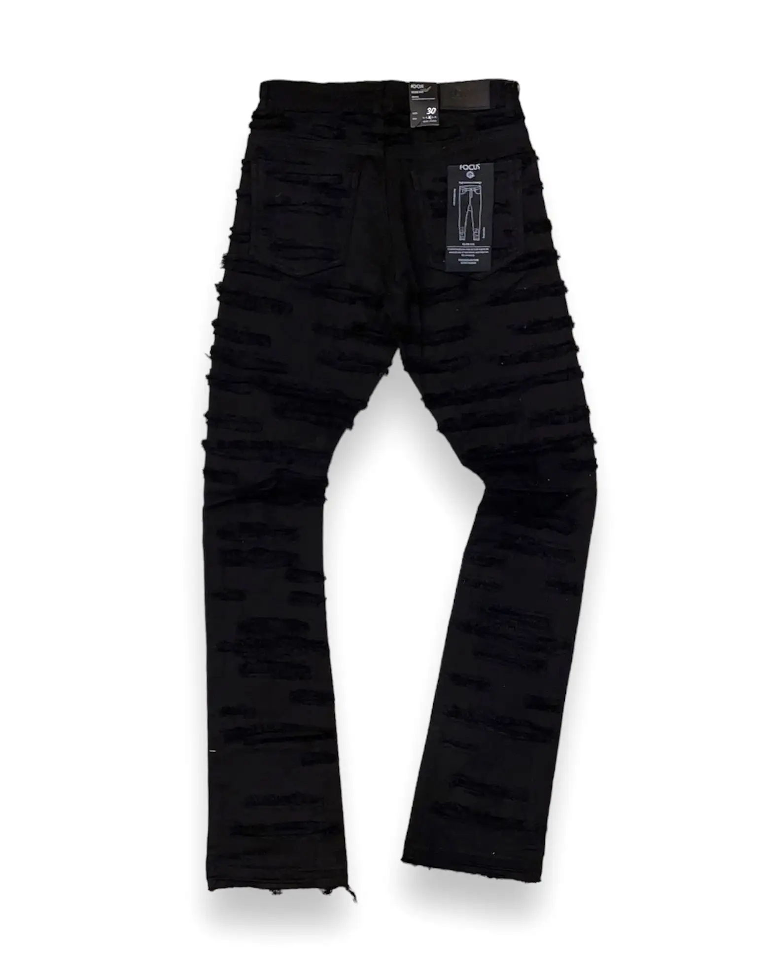 Debris Stacked Denim Jean