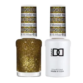 DND Matching Pair - Super Glitter Collection - 910 Morning Gold