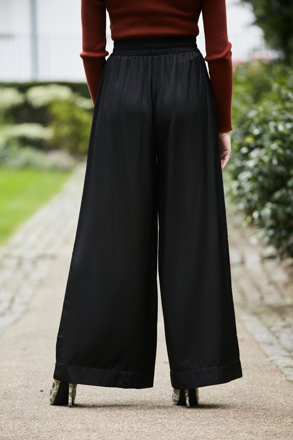 Double Second Lux Wide Leg Trousers