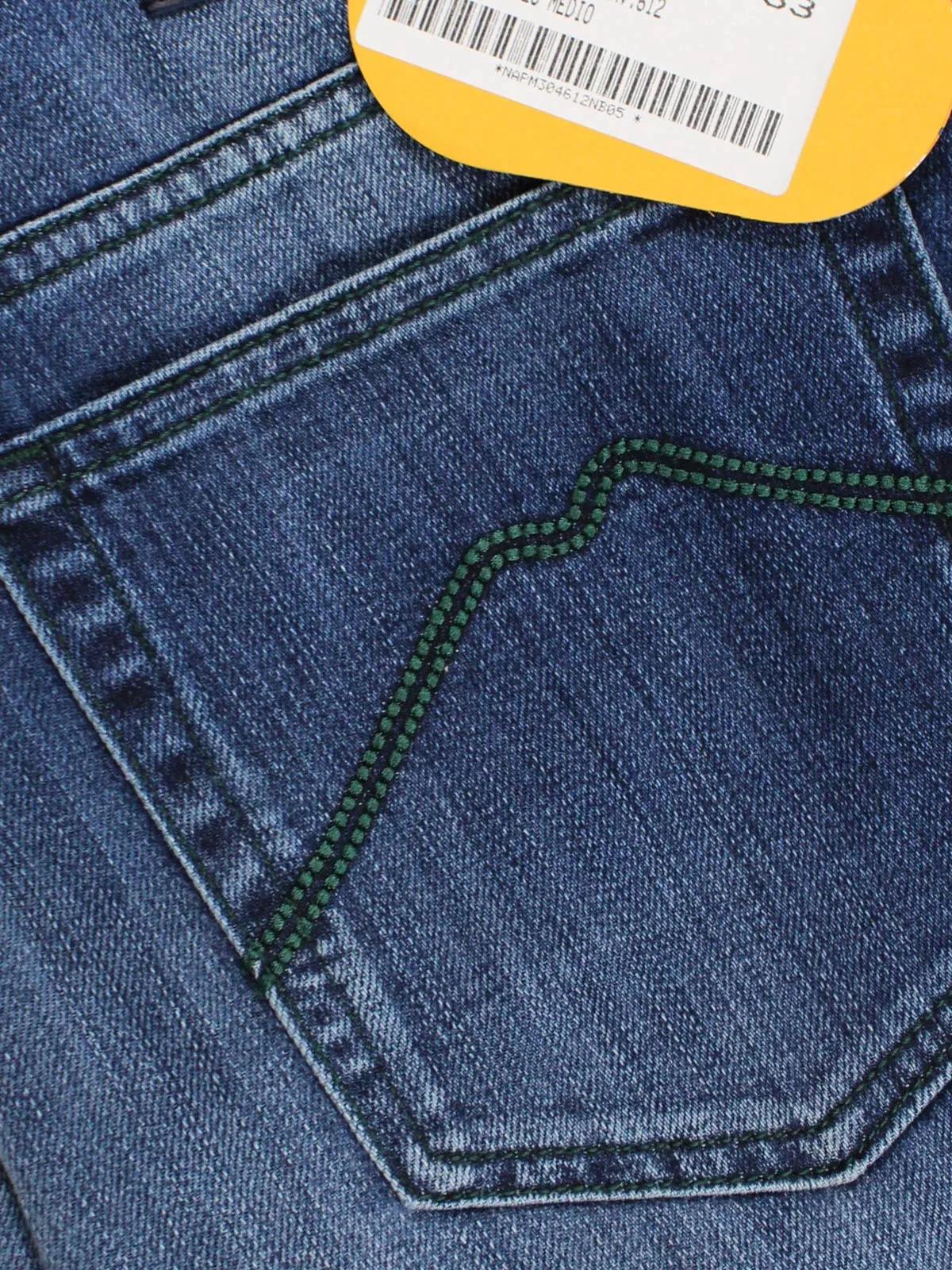 E. Marinella Jeans Dark Blue Slant Pocket Denim 36 Button Fly Slim Fit REDUCED - SALE