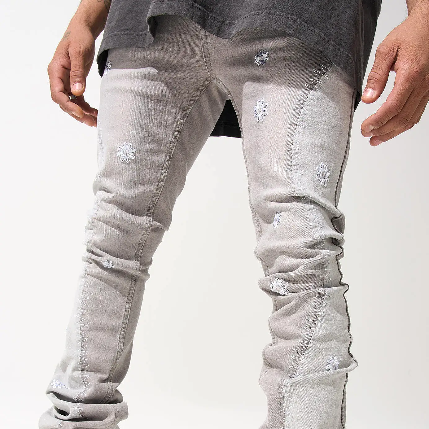 EDEN STACKED JEANS