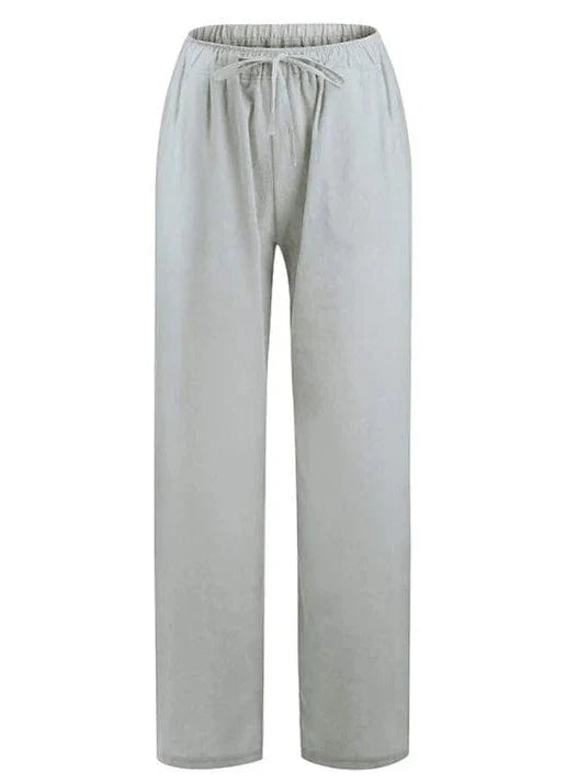 Elevate Everyday Style with Women's Wide Leg Drawstring Chinos