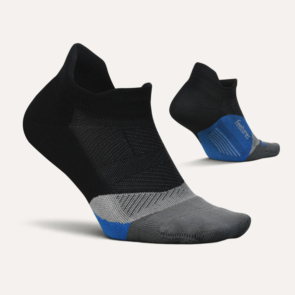 Feetures Elite Light Cushion No Show Tab - Tech Blue