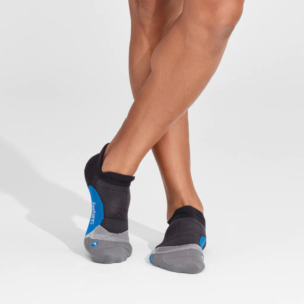 Feetures Elite Light Cushion No Show Tab - Tech Blue