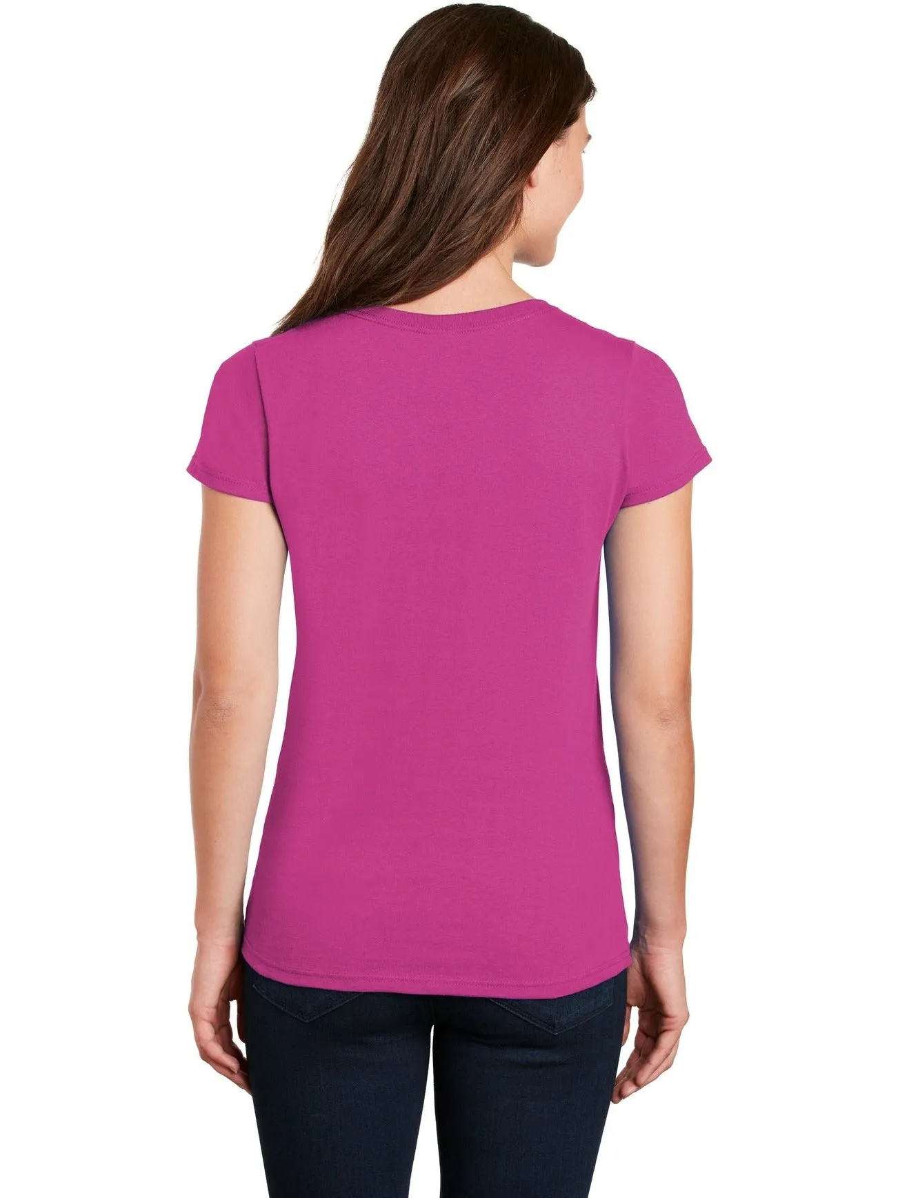 GildanLadies Heavy Cotton100% Cotton V-Neck T-Shirt