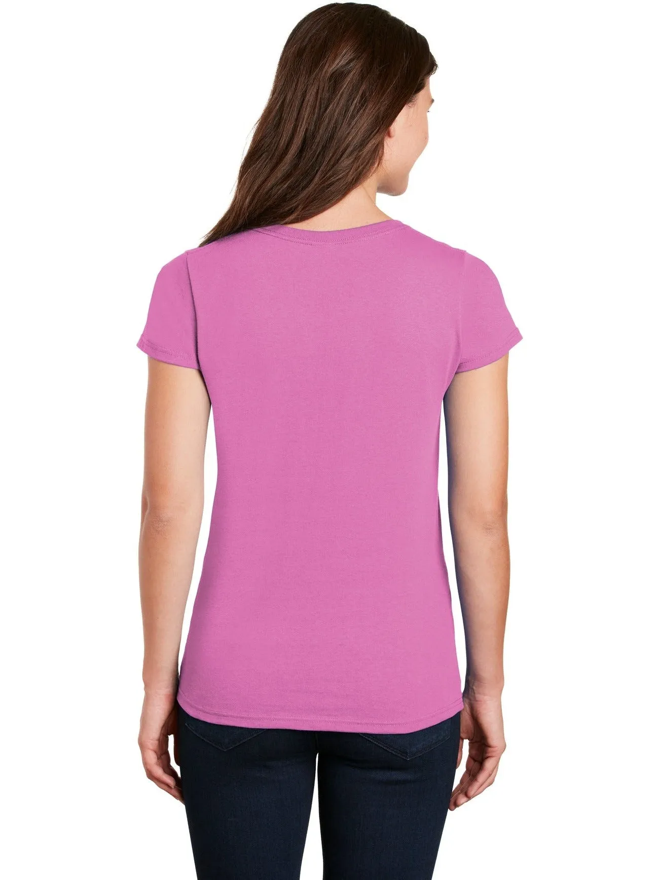 GildanLadies Heavy Cotton100% Cotton V-Neck T-Shirt