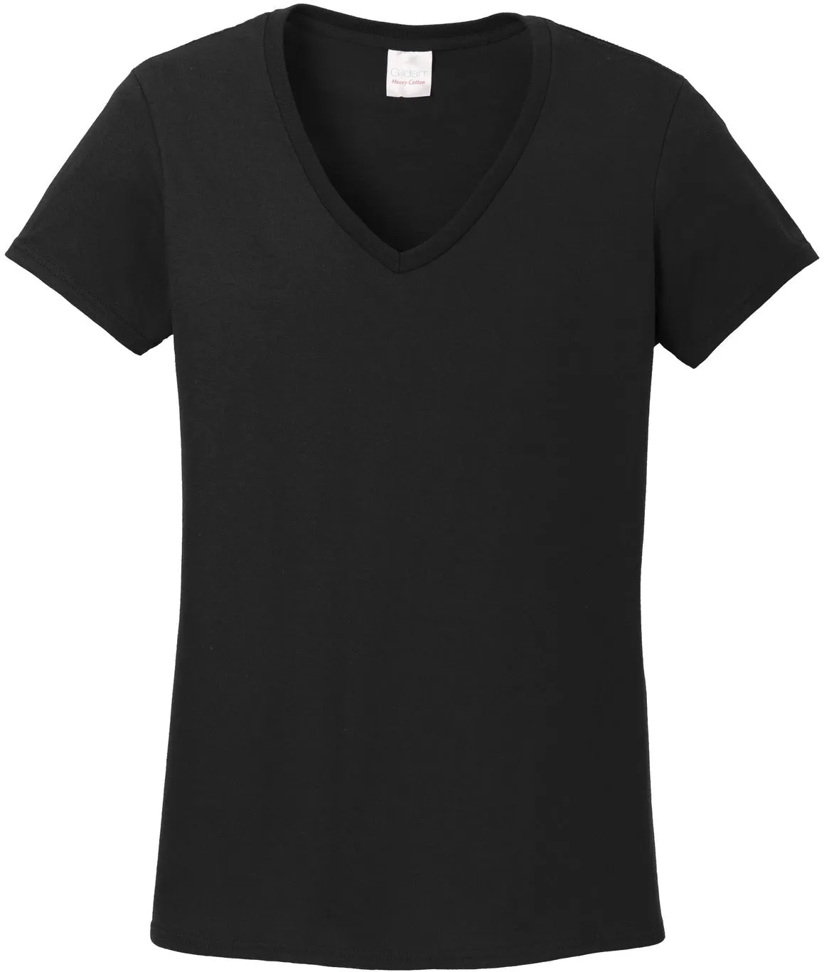 GildanLadies Heavy Cotton100% Cotton V-Neck T-Shirt