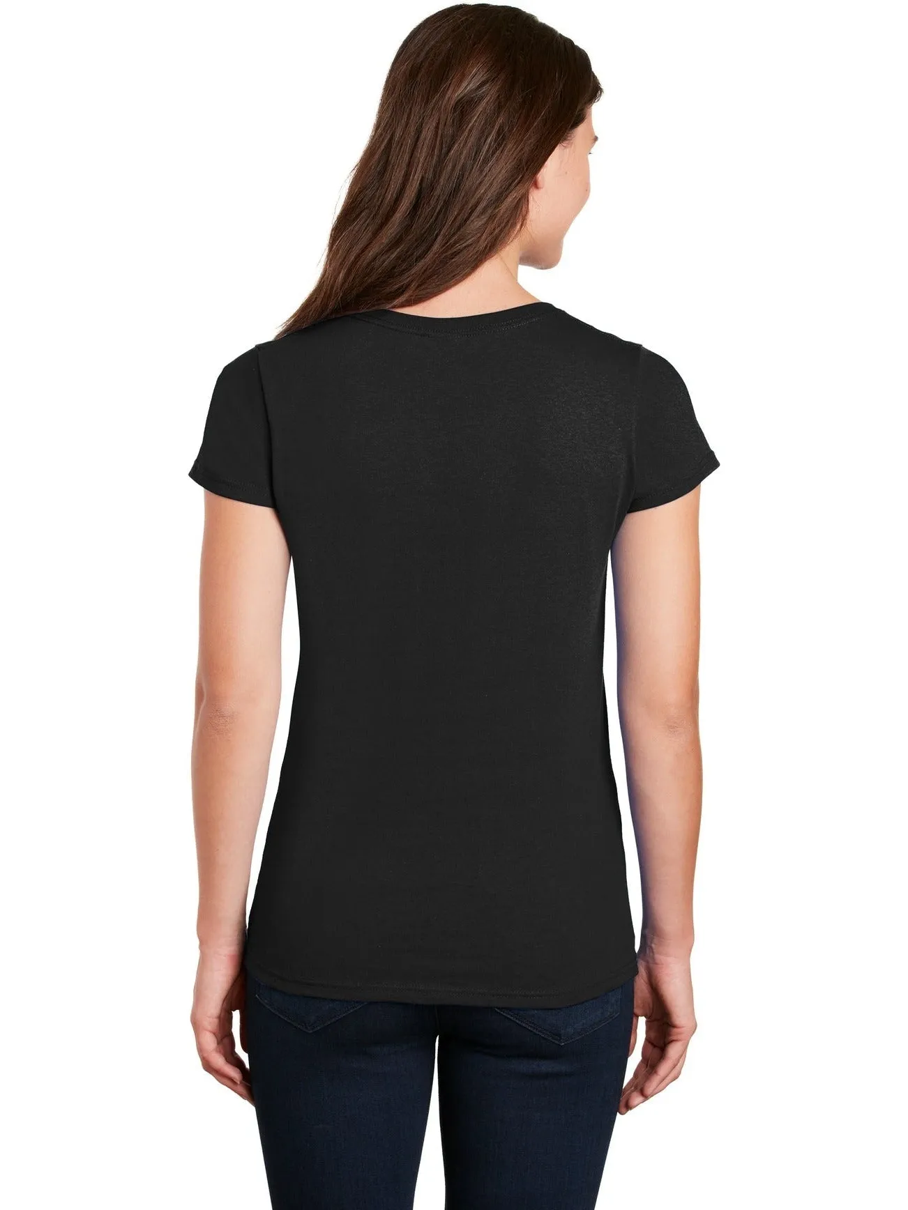 GildanLadies Heavy Cotton100% Cotton V-Neck T-Shirt