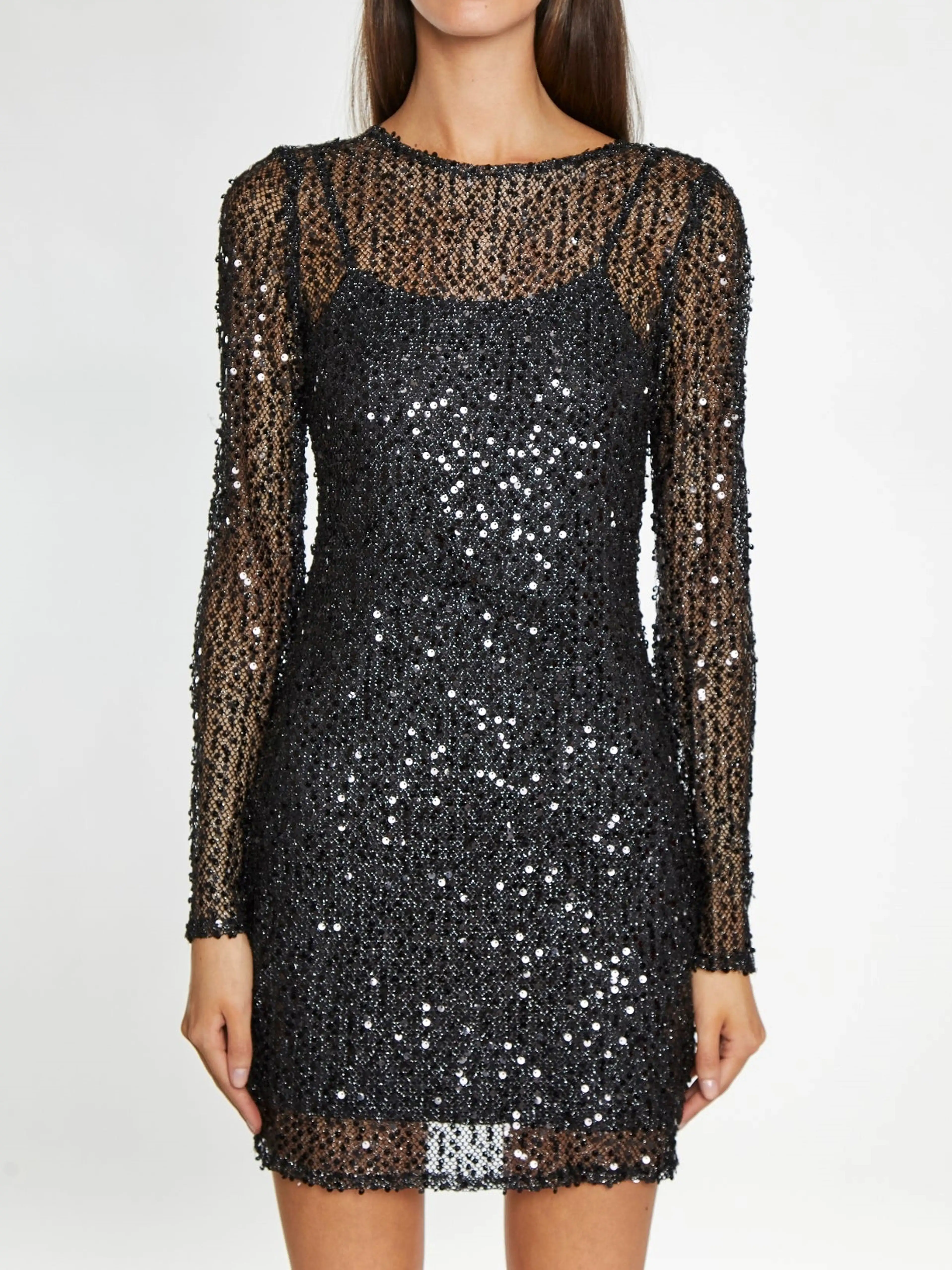 GLAMOROUS Kaia Sequin Mini Dress