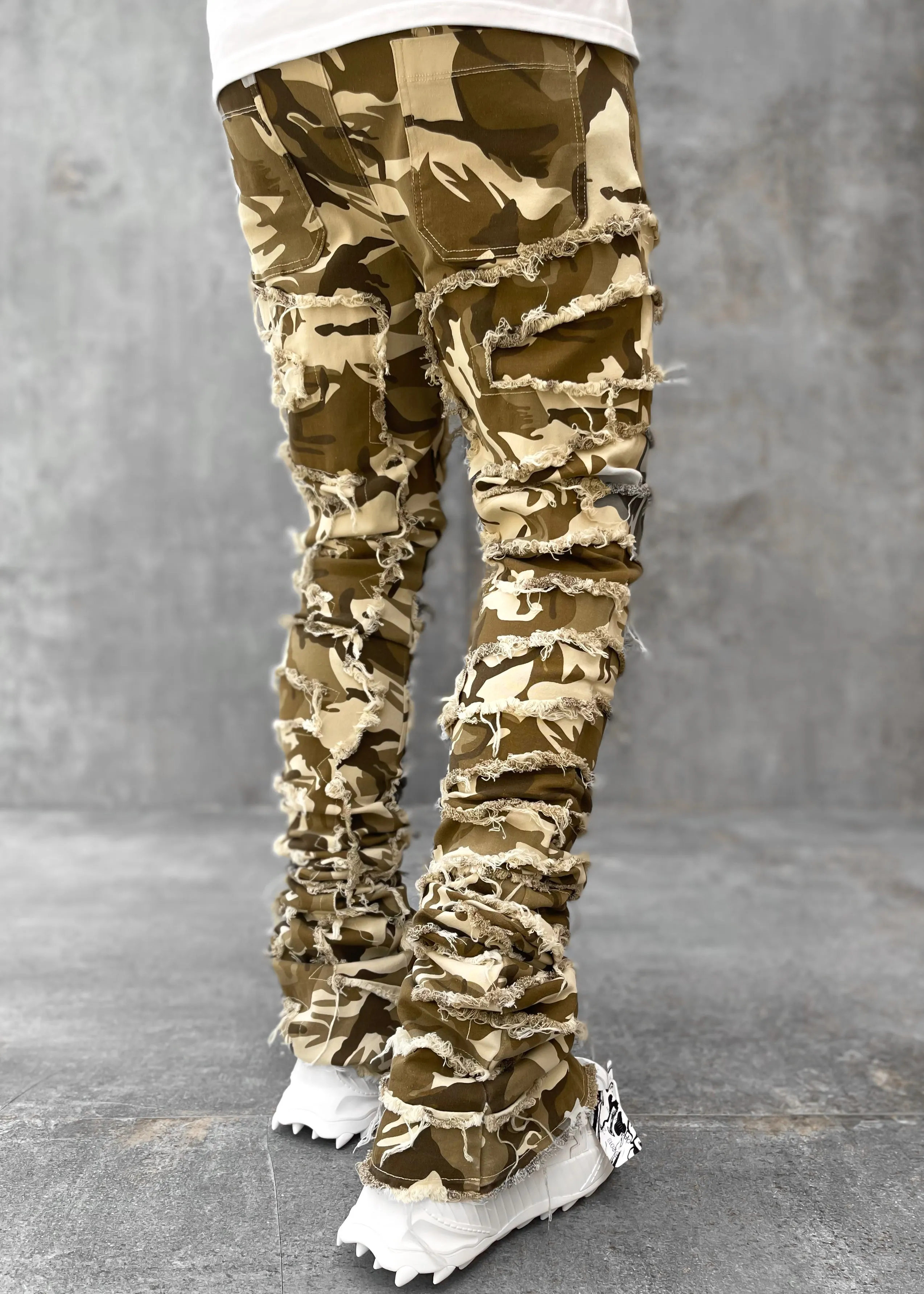 Guapi - Camo Blood Diamond Stacked Denim