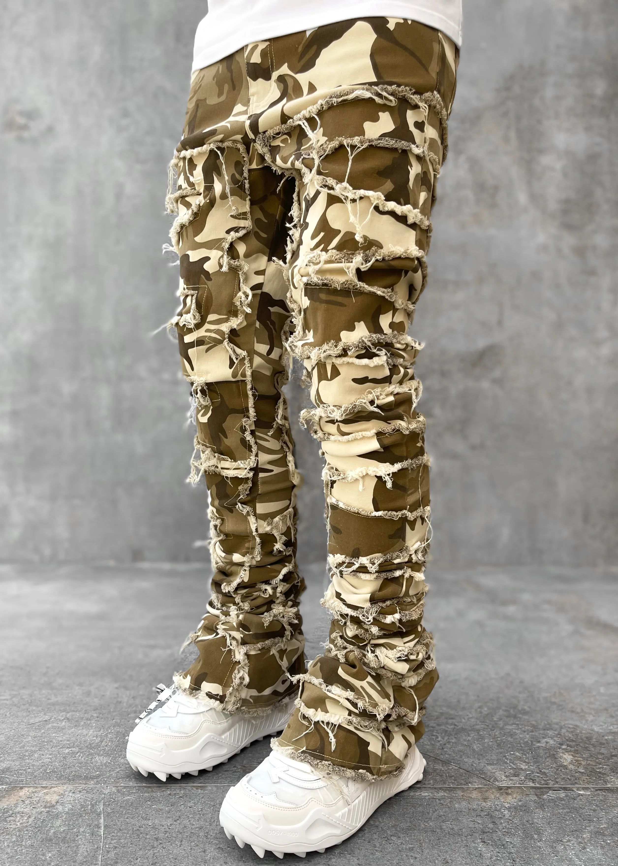 Guapi - Camo Blood Diamond Stacked Denim