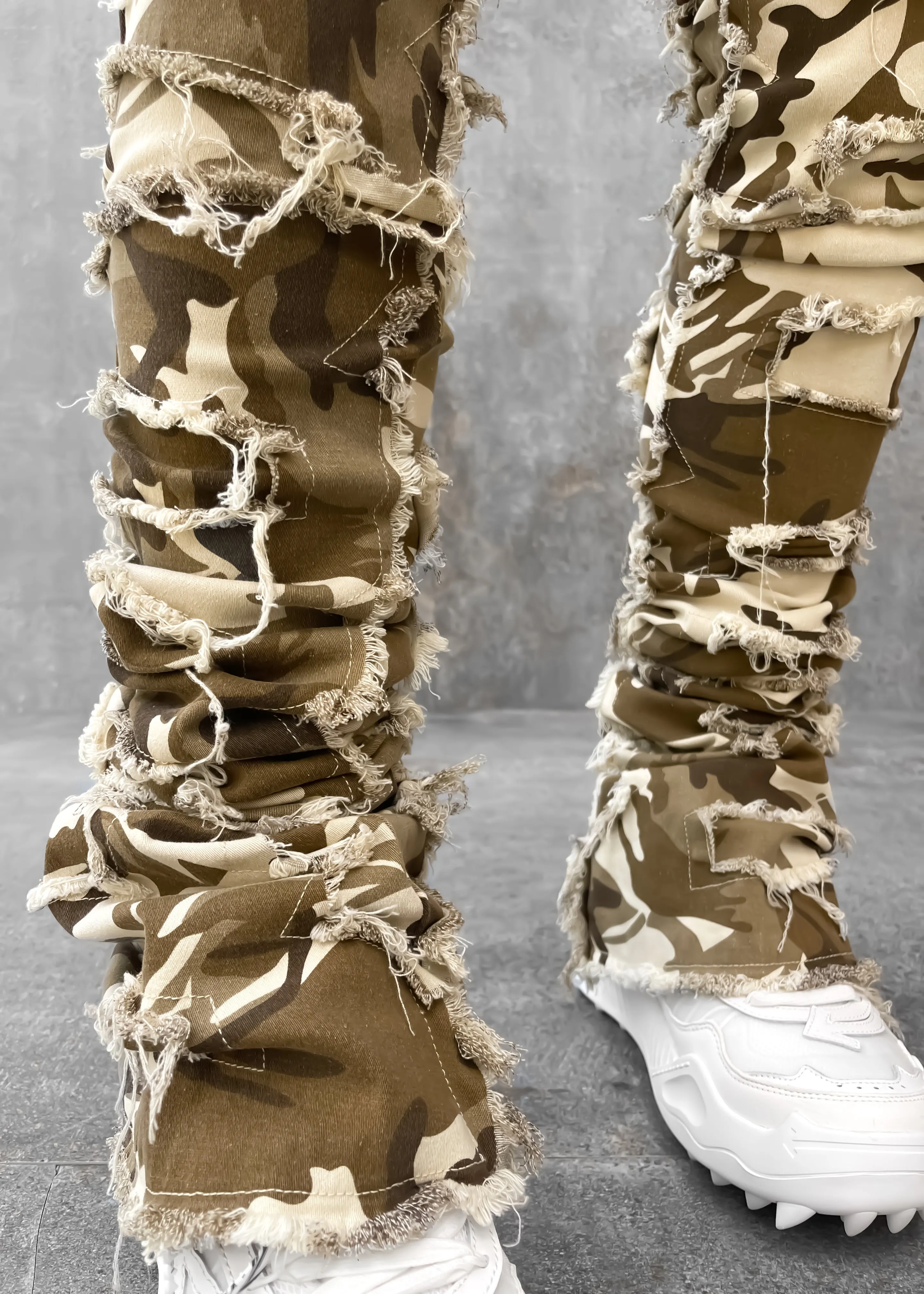 Guapi - Camo Blood Diamond Stacked Denim