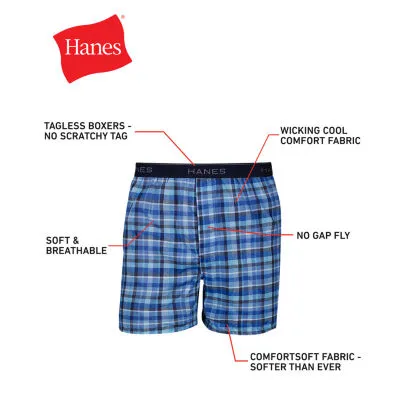 Hanes Freshiq Comfortflex Waistband Mens 4 Pack Boxers